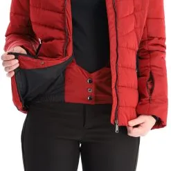 Luhta, Lainiotunturi Veste De Ski Femmes CRANBERRY Rouge -ColourWear Soldes luhta lainiotunturi aa jas gevoerd dames cranberry rood AA21luh104d BI 09