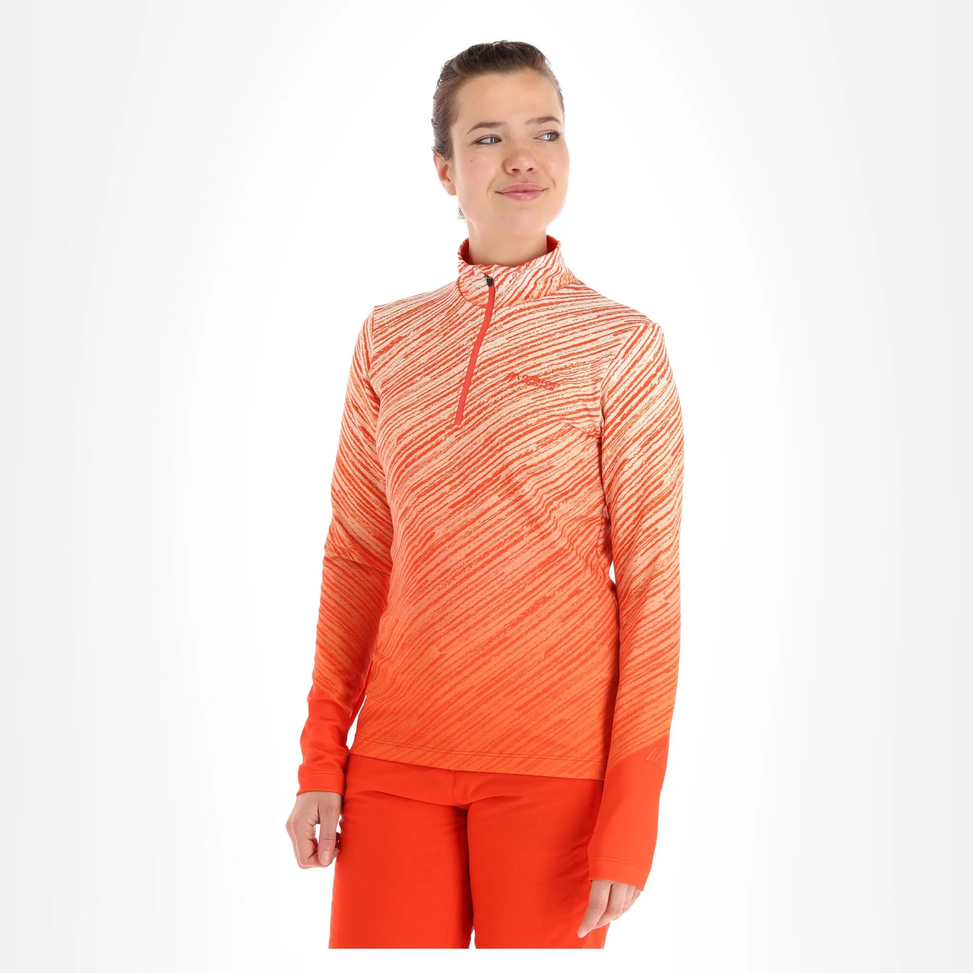 Maier Sports, Choralpe Pull De Ski Femmes Siren Print Rouge 3 Maier Sports, Choralpe Pull De Ski Femmes Siren Print Rouge