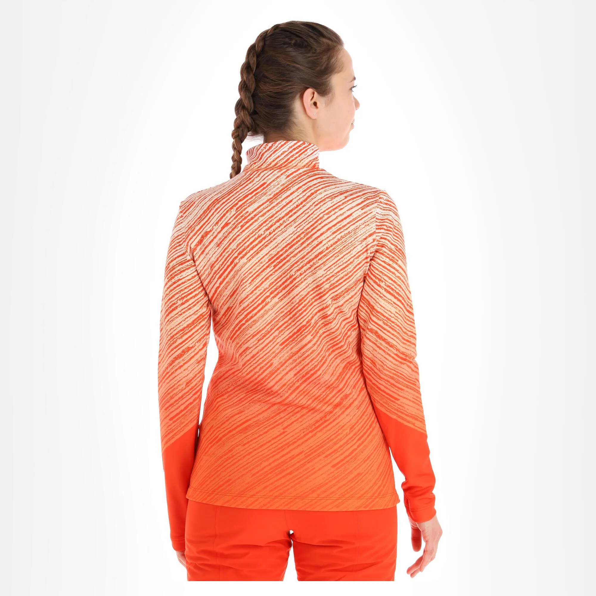 Maier Sports, Choralpe Pull De Ski Femmes Siren Print Rouge 4 Maier Sports, Choralpe Pull De Ski Femmes Siren Print Rouge – Image 2