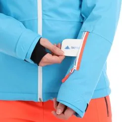 Maier Sports, Coral Flash Veste De Ski Femmes Cyan Bleu -ColourWear Soldes maier sports coral flash ski jas dames cyan blauw AA20mai020a BI 06