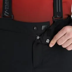 Maier Sports, Joscha Slim Pantalon De Ski Hommes Noir -ColourWear Soldes maier sports joscha slim ba skibroek gevoerd heren zwart 22maier201v1 BI 05