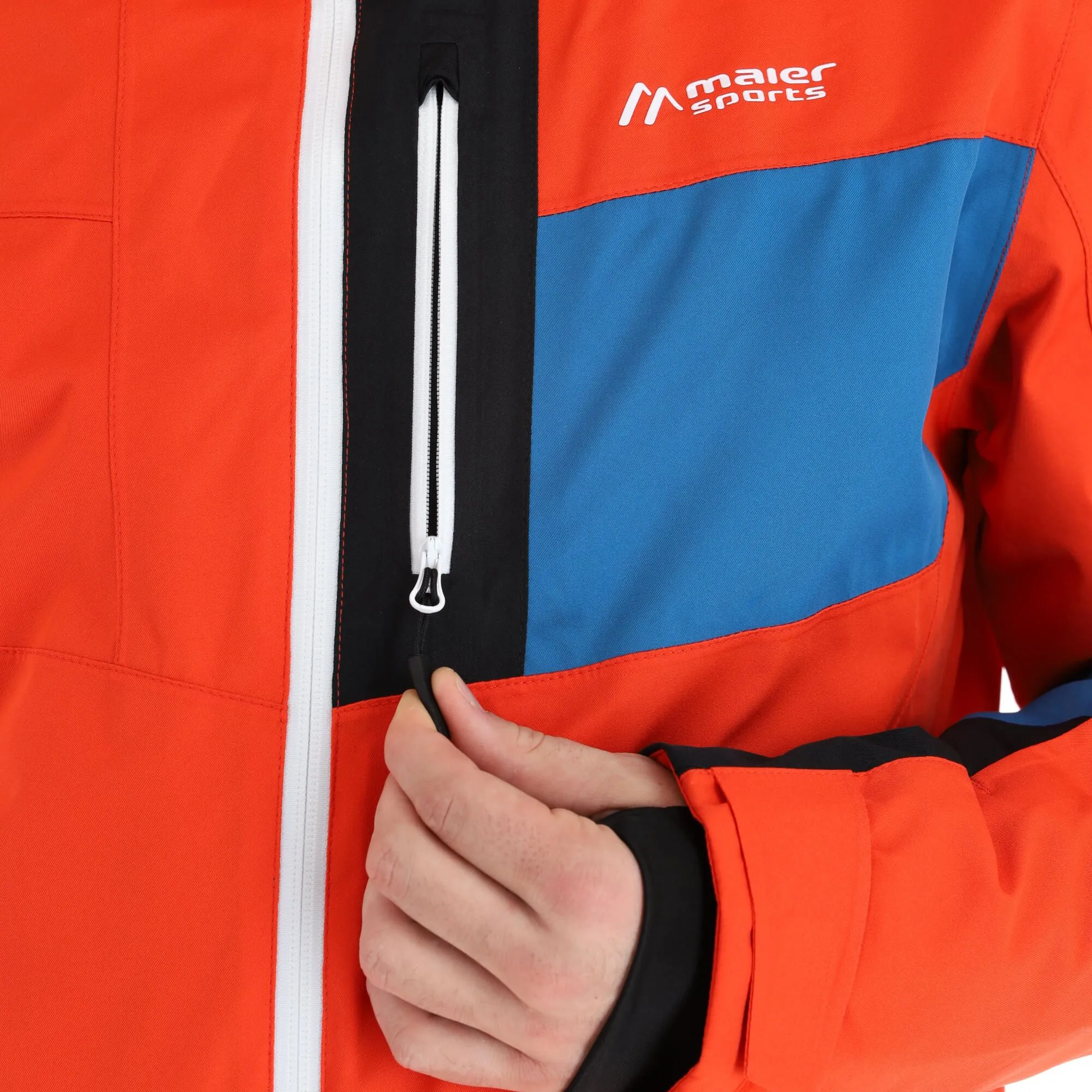 Maier Sports, Karleiten Veste De Ski Hommes Siren Rouge 11 Maier Sports, Karleiten Veste De Ski Hommes Siren Rouge – Image 9