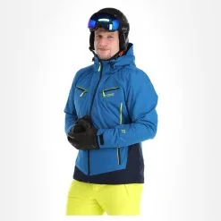 Maier Sports, Nikolai Veste De Ski Hommes Mary Poppins Bleu -ColourWear Soldes maier sports nikolai aa jas gevoerd heren mary poppins blauw 22maier202v2 BI 04