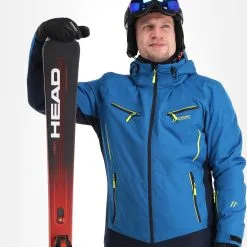Maier Sports, Nikolai Veste De Ski Hommes Mary Poppins Bleu -ColourWear Soldes maier sports nikolai aa jas gevoerd heren mary poppins blauw 22maier202v2 BI 05