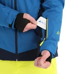 Maier Sports, Nikolai Veste De Ski Hommes Mary Poppins Bleu -ColourWear Soldes maier sports nikolai aa jas gevoerd heren mary poppins blauw 22maier202v2 BI 07