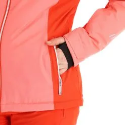 Maier Sports, Rendlspitze Veste De Ski Femmes Coral Rouge -ColourWear Soldes maier sports rendlspitze aa jas gevoerd dames coral rood 22maier108v1 BI 10