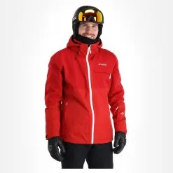 Maier Sports, Timo Veste De Ski Hommes Chili Pepper Rouge -ColourWear Soldes maier sports timo aa jas gevoerd heren chili pepper rood 22maier203v3 BI 04