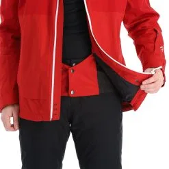 Maier Sports, Timo Veste De Ski Hommes Chili Pepper Rouge -ColourWear Soldes maier sports timo aa jas gevoerd heren chili pepper rood 22maier203v3 BI 08