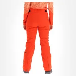 Maier Sports, Vroni Slim Pantalon De Ski Femmes Siren Rouge -ColourWear Soldes maier sports vroni slim ba skibroek gevoerd dames siren rood 22maier107v2 BI 03