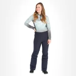 Maier Sports, Vroni Slim Pantalon De Ski Femmes Night Sky Bleu