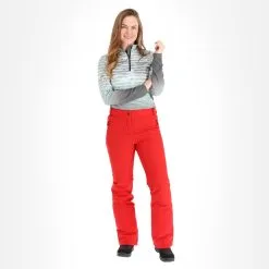 Maier Sports, Vroni Slim Pantalon De Ski Femmes Tango Rouge