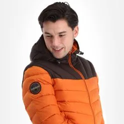 Napapijri, Aerons Cb H 3 (2022/2023) Doudoune Hommes Butternut Orange -ColourWear Soldes napapijri aerons cb h 3 ad midlayer dons jas heren butternut 22napap102v1 BI 05
