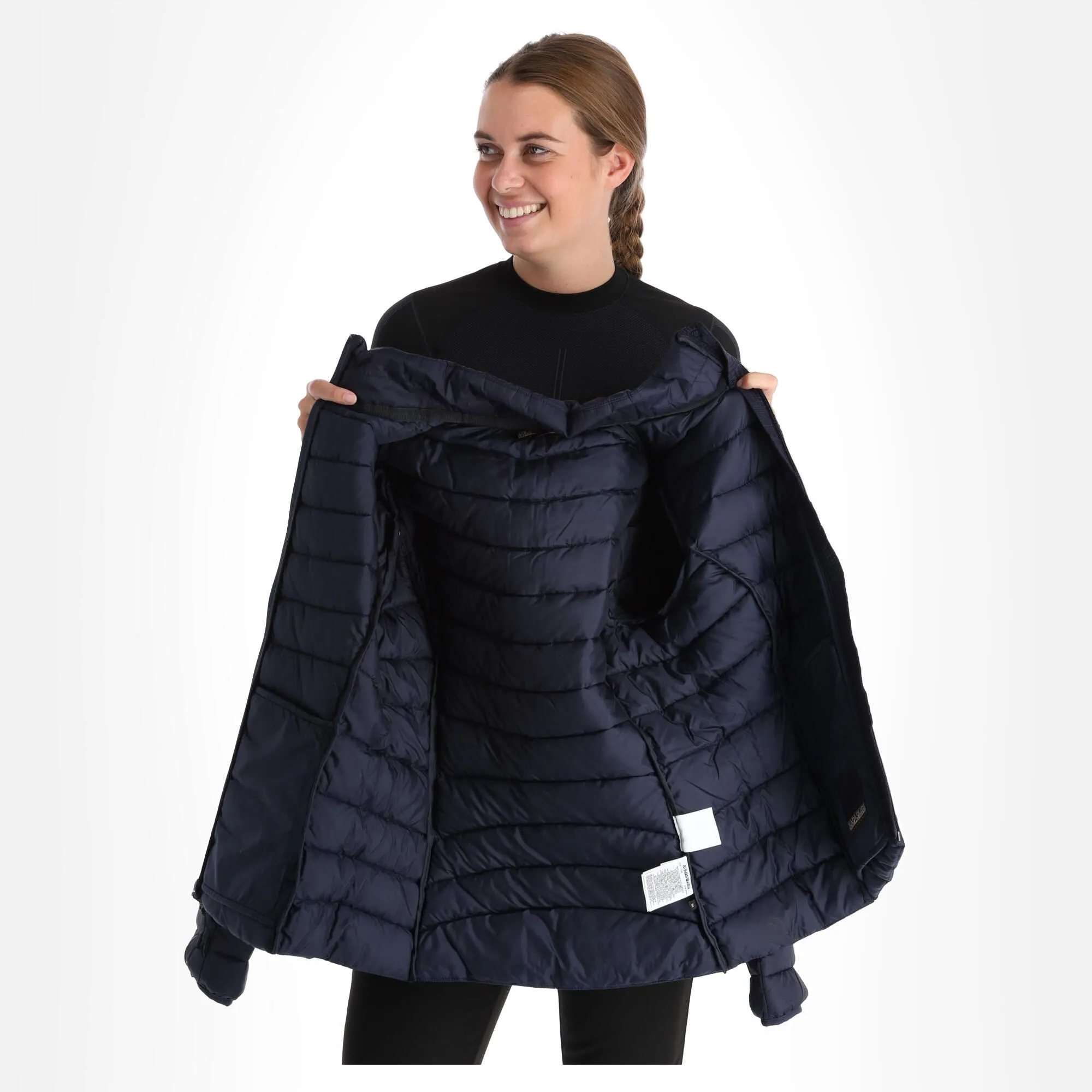 Napapijri, Aerons S W 2 (2022/2023) Doudoune Femmes Marine Bleu 7 Napapijri, Aerons S W 2 (2022/2023) Doudoune Femmes Marine Bleu – Image 5