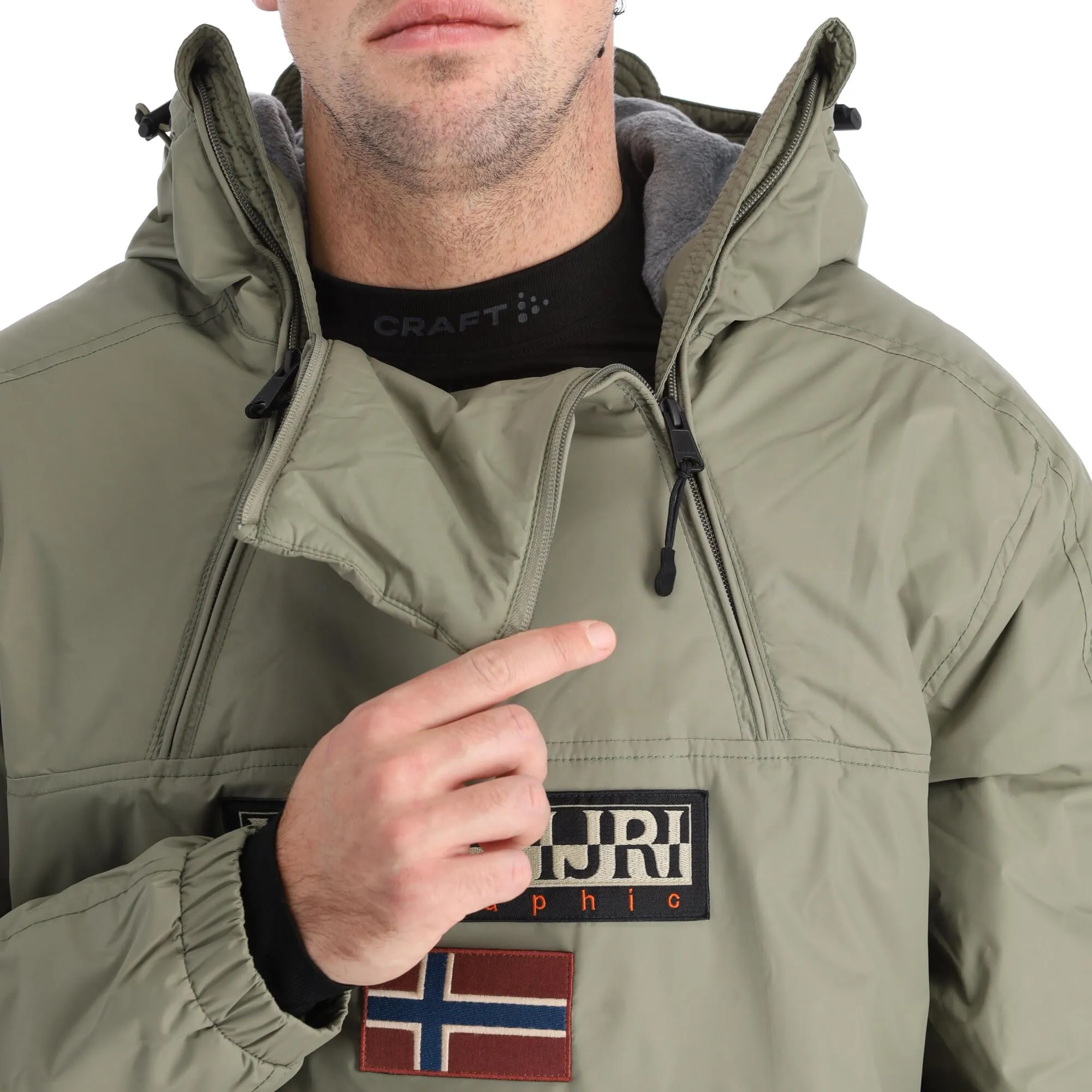 Napapijri, Northfarer 2.0 Winter (2022/2023) Anorak D'hiver Hommes Lichen Vert 9 Napapijri, Northfarer 2.0 Winter (2022/2023) Anorak D'hiver Hommes Lichen Vert – Image 7