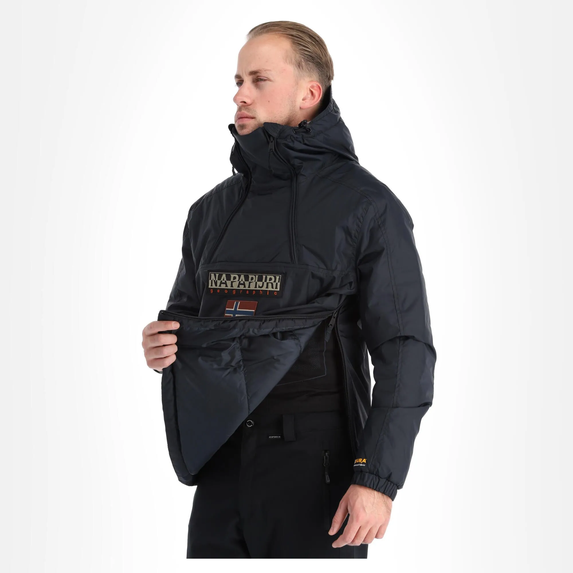 Napapijri, Northfarer 2.0 Winter (2022/2023) Anorak D'hiver Hommes Noir 7 Napapijri, Northfarer 2.0 Winter (2022/2023) Anorak D'hiver Hommes Noir – Image 5