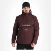 Napapijri, Rainforest Pocket 2 (2022/2023) Anorak D'hiver Hommes Burgundy Fudge Violet -ColourWear Soldes napapijri rainforest pocket 2 af anorak heren burgundy fudge 22napap112v2 BI 02