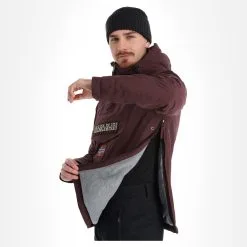 Napapijri, Rainforest Pocket 2 (2022/2023) Anorak D'hiver Hommes Burgundy Fudge Violet -ColourWear Soldes napapijri rainforest pocket 2 af anorak heren burgundy fudge 22napap112v2 BI 06