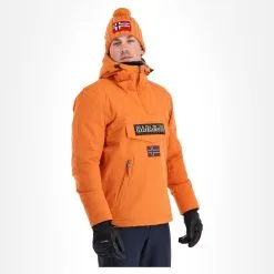 Napapijri, Rainforest Pocket 2 (2022/2023) Anorak D'hiver Hommes Butternut Orange -ColourWear Soldes napapijri rainforest pocket 2 af anorak heren butternut oranje 22napap112v4 BI 04