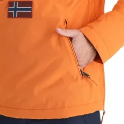 Napapijri, Rainforest Pocket 2 (2022/2023) Anorak D'hiver Hommes Butternut Orange -ColourWear Soldes napapijri rainforest pocket 2 af anorak heren butternut oranje 22napap112v4 BI 10