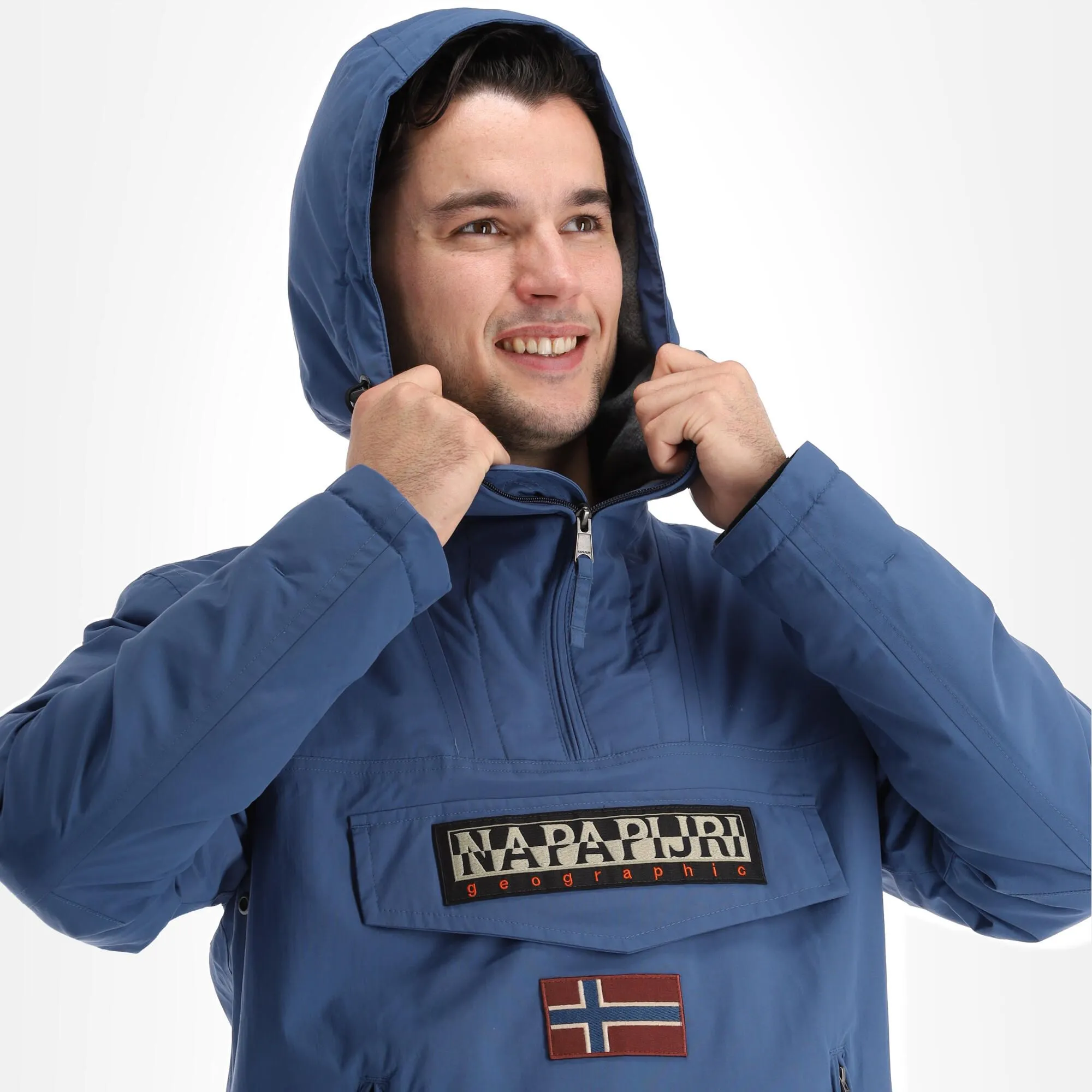 Napapijri, Rainforest Pocket 2 (2022/2023) Anorak D'hiver Hommes Ensign Bleu 6 Napapijri, Rainforest Pocket 2 (2022/2023) Anorak D'hiver Hommes Ensign Bleu – Image 4