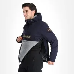 Napapijri, Rainforest Pocket 2 (2022/2023) Anorak D'hiver Hommes Marine Bleu -ColourWear Soldes napapijri rainforest pocket 2 af anorak heren marine blauw 22napap112v5 BI 06