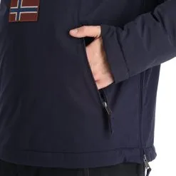 Napapijri, Rainforest Pocket 2 (2022/2023) Anorak D'hiver Hommes Marine Bleu -ColourWear Soldes napapijri rainforest pocket 2 af anorak heren marine blauw 22napap112v5 BI 09