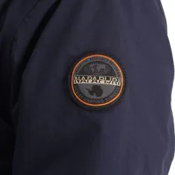 Napapijri, Rainforest Pocket 2 (2022/2023) Anorak D'hiver Hommes Marine Bleu -ColourWear Soldes napapijri rainforest pocket 2 af anorak heren marine blauw 22napap112v5 BI 11