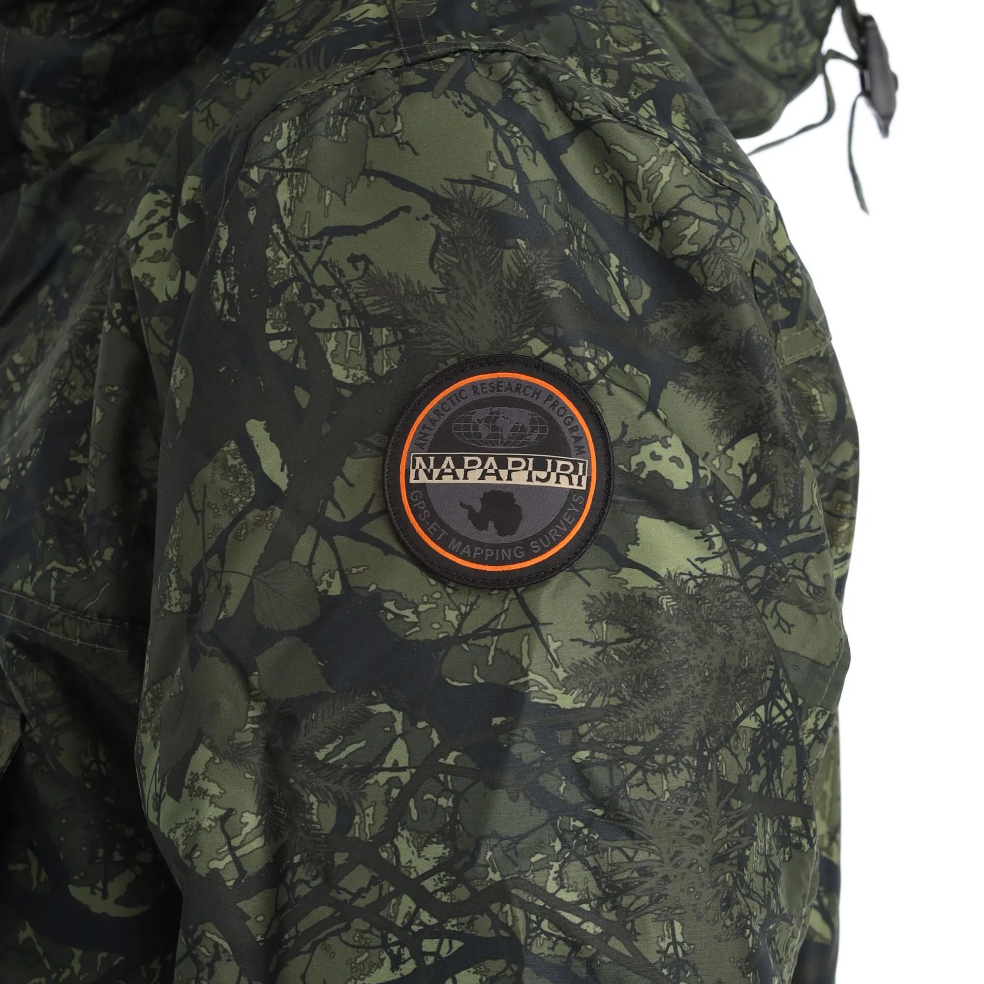 Napapijri, Rainforest Pocket Prt 2 (2022/2023) Anorak D'hiver Hommes Camo Vert 12 Napapijri, Rainforest Pocket Prt 2 (2022/2023) Anorak D'hiver Hommes Camo Vert – Image 10