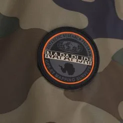 Napapijri, Rainforest Pocket Prt 2 (2022/2023) Anorak D'hiver Hommes Fantasy Camo Brun, Vert -ColourWear Soldes napapijri rainforest pocket prt 2 af anorak heren fantasy camo 22napap113v2 BI 10