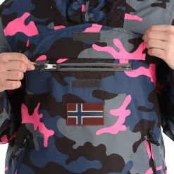 Napapijri, Rainforest W P Prt 2 (2022/2023) Anorak D'hiver Femmes Camo Multicolore -ColourWear Soldes napapijri rainforest w p prt 2 2022 2023 af anorak dames camo 22napap109v2 BI 09
