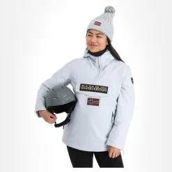 Napapijri, Rainforest W Pocket 4 (2022/2023) Anorak D'hiver Femmes Glacier Gris