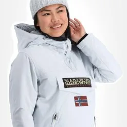 Napapijri, Rainforest W Pocket 4 (2022/2023) Anorak D'hiver Femmes Glacier Gris -ColourWear Soldes napapijri rainforest w pocket 4 2022 2023 af anorak dames glacier 22napap108v1 BI 05