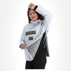 Napapijri, Rainforest W Pocket 4 (2022/2023) Anorak D'hiver Femmes Glacier Gris -ColourWear Soldes napapijri rainforest w pocket 4 2022 2023 af anorak dames glacier 22napap108v1 BI 06