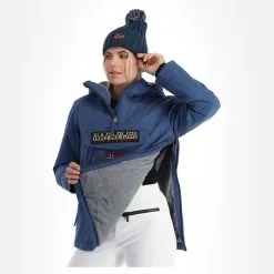 Napapijri, Rainforest W Pocket 4 (2022/2023) Anorak D'hiver Femmes Ensign Bleu -ColourWear Soldes napapijri rainforest w pocket 4 af anorak dames ensign blauw 22napap108v3 BI 06