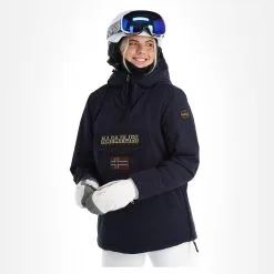 Napapijri, Rainforest W Pocket 4 (2022/2023) Anorak D'hiver Femmes Marine Bleu -ColourWear Soldes napapijri rainforest w pocket 4 af anorak dames marine blauw 22napap108v4 BI 04