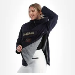 Napapijri, Rainforest W Pocket 4 (2022/2023) Anorak D'hiver Femmes Marine Bleu -ColourWear Soldes napapijri rainforest w pocket 4 af anorak dames marine blauw 22napap108v4 BI 06