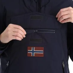 Napapijri, Rainforest W Pocket 4 (2022/2023) Anorak D'hiver Femmes Marine Bleu -ColourWear Soldes napapijri rainforest w pocket 4 af anorak dames marine blauw 22napap108v4 BI 08