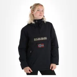 Napapijri, Rainforest W Pocket 4 (2022/2023) Anorak D'hiver Femmes Noir