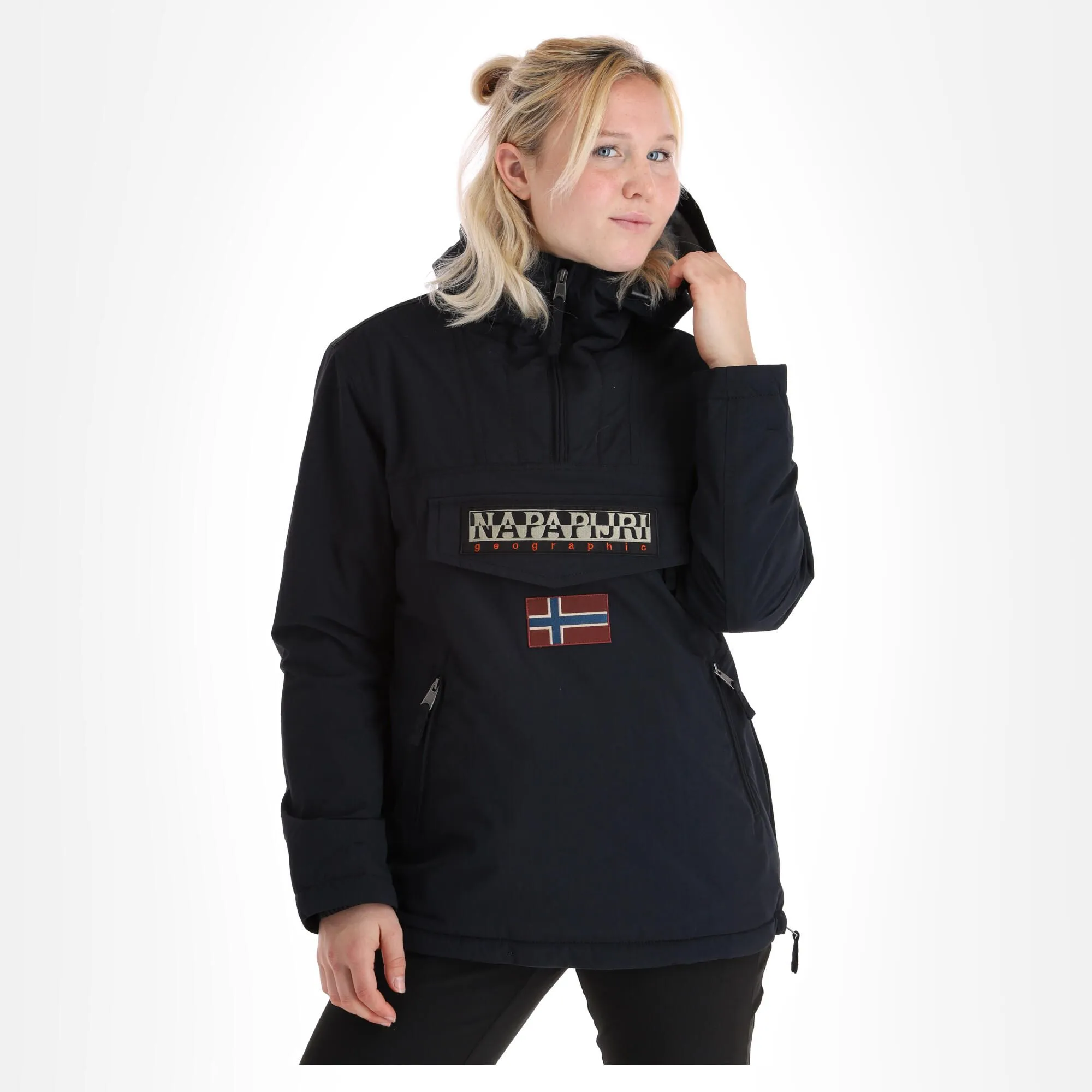 Napapijri, Rainforest W Pocket 4 (2022/2023) Anorak D'hiver Femmes Noir 5 Napapijri, Rainforest W Pocket 4 (2022/2023) Anorak D'hiver Femmes Noir – Image 3
