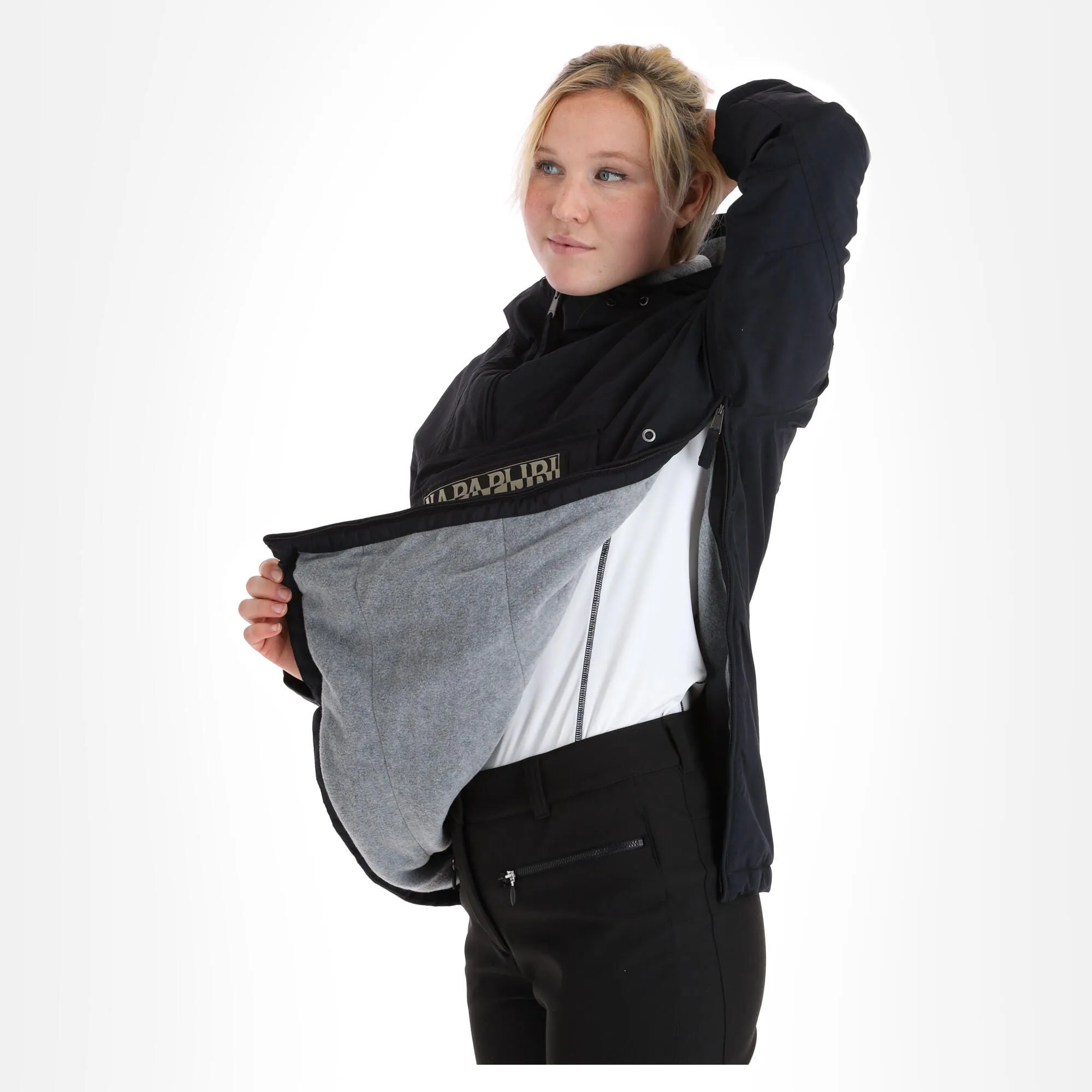 Napapijri, Rainforest W Pocket 4 (2022/2023) Anorak D'hiver Femmes Noir 7 Napapijri, Rainforest W Pocket 4 (2022/2023) Anorak D'hiver Femmes Noir – Image 5