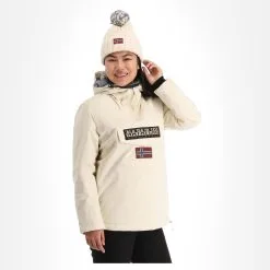 Napapijri, Rainforest W Winter 5 (2022/2023) Anorak D'hiver Femmes Whitecap Gris