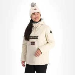 Napapijri, Rainforest W Winter 5 (2022/2023) Anorak D'hiver Femmes Whitecap Gris -ColourWear Soldes napapijri rainforest w winter 5 2022 2023 af anorak dames 22napap107v1 BI 04