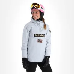 Napapijri, Rainforest W Winter 5 (2022/2023) Anorak D'hiver Femmes Glacier Gris
