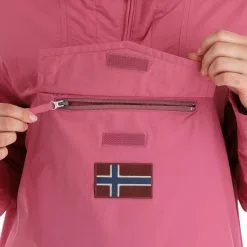 Napapijri, Rainforest W Winter 5 (2022/2023) Anorak D'hiver Femmes Rosewood Rose -ColourWear Soldes napapijri rainforest w winter 5 af anorak dames rosewood roze 22napap107v2 BI 09
