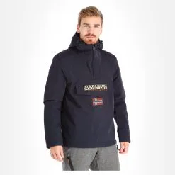 Napapijri, Rainforest Winter 2 Anorak D'hiver Hommes Marine Bleu -ColourWear Soldes napapijri rainforest winter 2 anorak heren marine blauw AF10nap015c BI 04