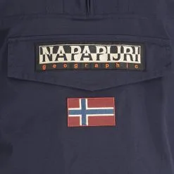 Napapijri, Rainforest Winter 2 Anorak D'hiver Hommes Marine Bleu -ColourWear Soldes napapijri rainforest winter 2 anorak heren marine blauw AF10nap015c BI 08