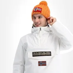 Napapijri, Rainforest Winter 3 (2022/2023) Anorak D'hiver Hommes Bright Blanc -ColourWear Soldes napapijri rainforest winter 3 af anorak heren bright wit 22napap111v8 BI 05