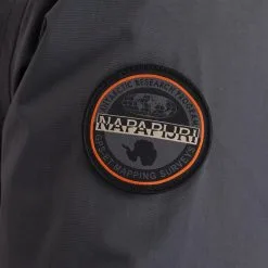 Napapijri, Rainforest Winter 3 (2022/2023) Anorak D'hiver Hommes Dark Solid Gris -ColourWear Soldes napapijri rainforest winter 3 af anorak heren dark solid grijs 22napap111v1 BI 10