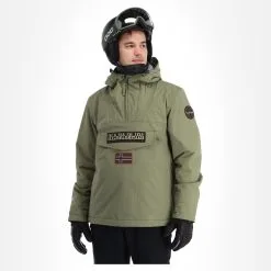 Napapijri, Rainforest Winter 3 (2022/2023) Anorak D'hiver Hommes Lichen Vert