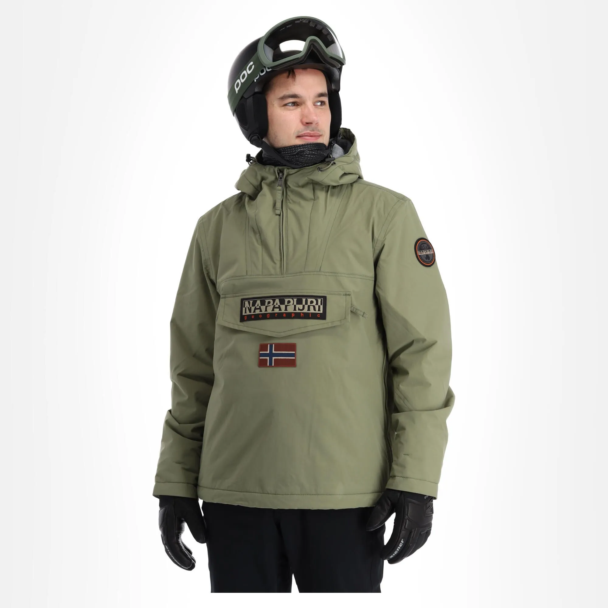 Napapijri, Rainforest Winter 3 (2022/2023) Anorak D'hiver Hommes Lichen Vert 3 Napapijri, Rainforest Winter 3 (2022/2023) Anorak D'hiver Hommes Lichen Vert